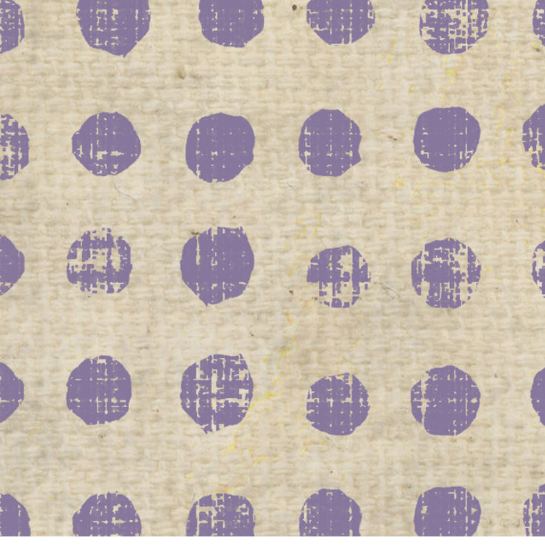 Sugar Plum Tea Stained Stacked Dots Cardstock