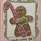 Candy Canes & Gingerbread Card & Tag Kit, makes 2 each of 4 Cards & 3 Tags