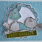 Egg Hunt Card  Kit, makes 2 each of 8 Cards