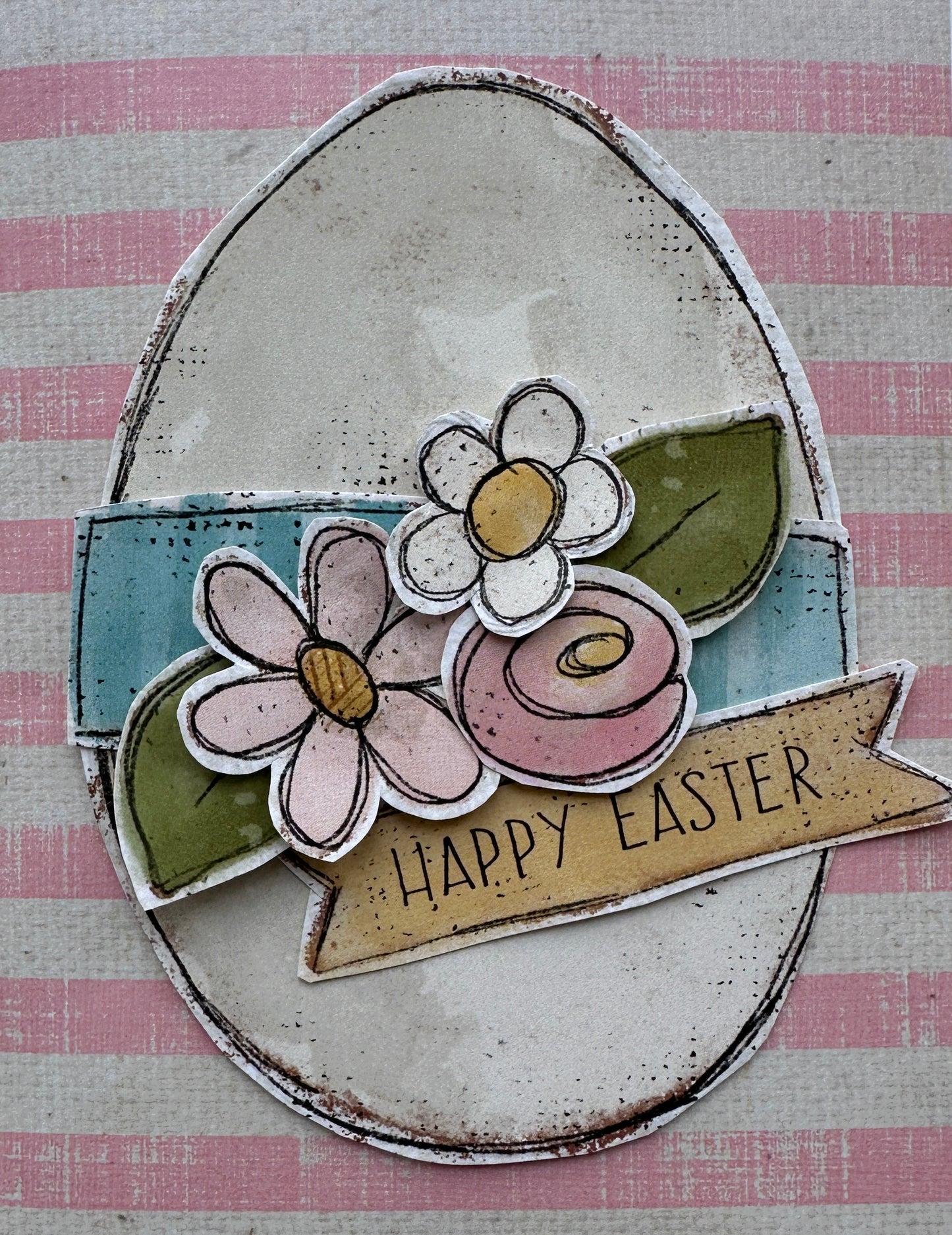 Egg Hunt Card  Kit, makes 2 each of 8 Cards