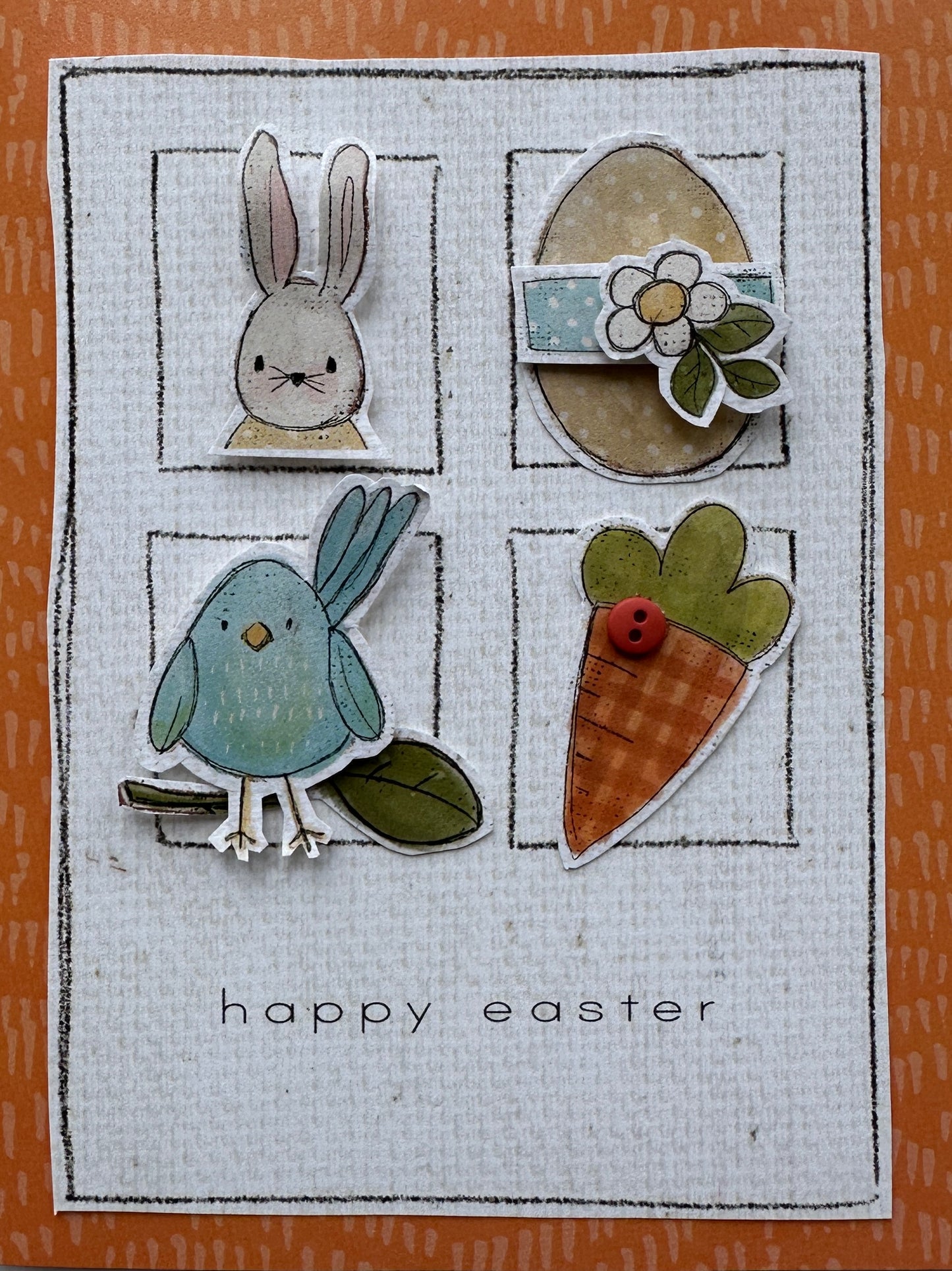 Egg Hunt Card  Kit, makes 2 each of 8 Cards