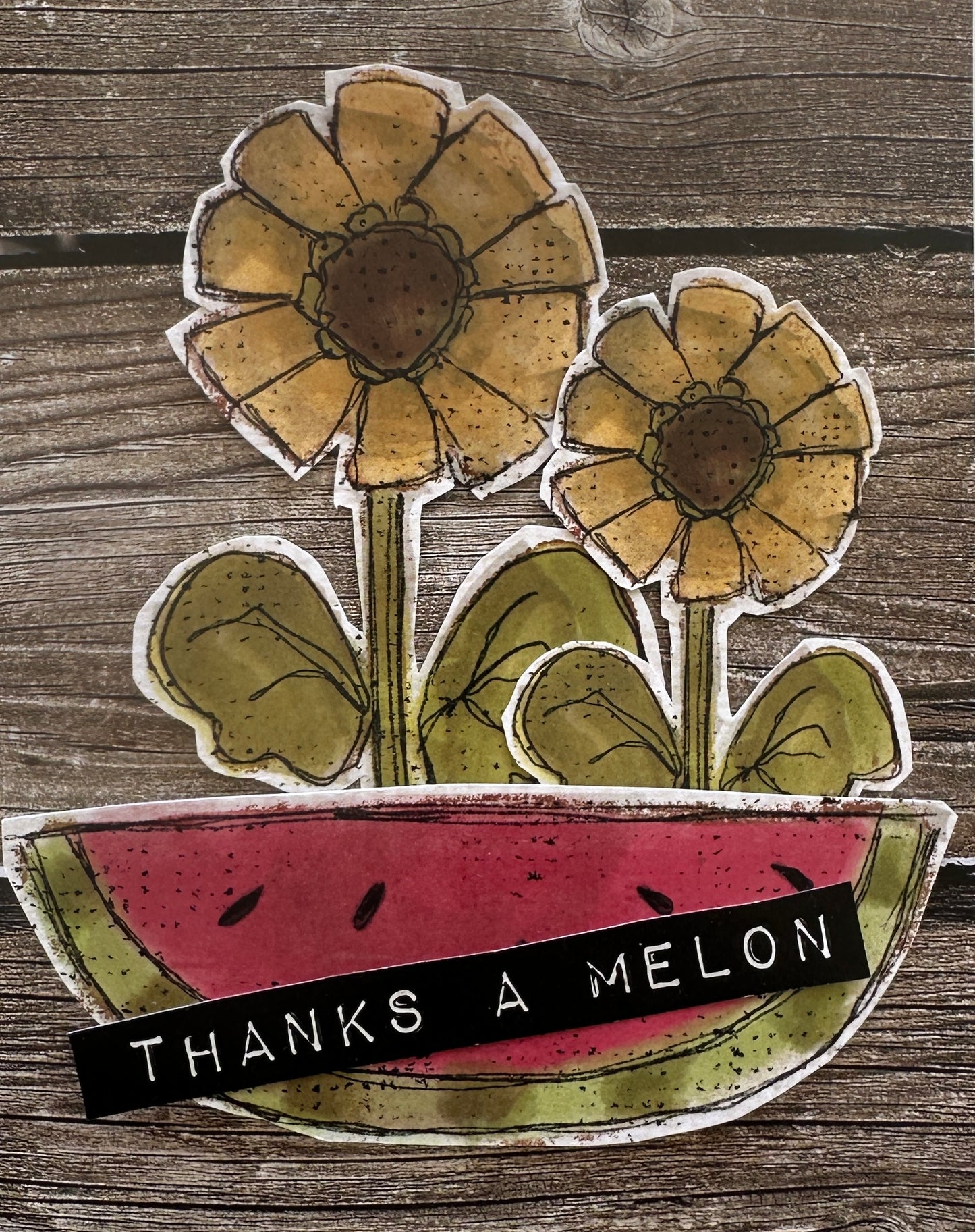 CCO 694 Card Cut Out #694 Watermelon