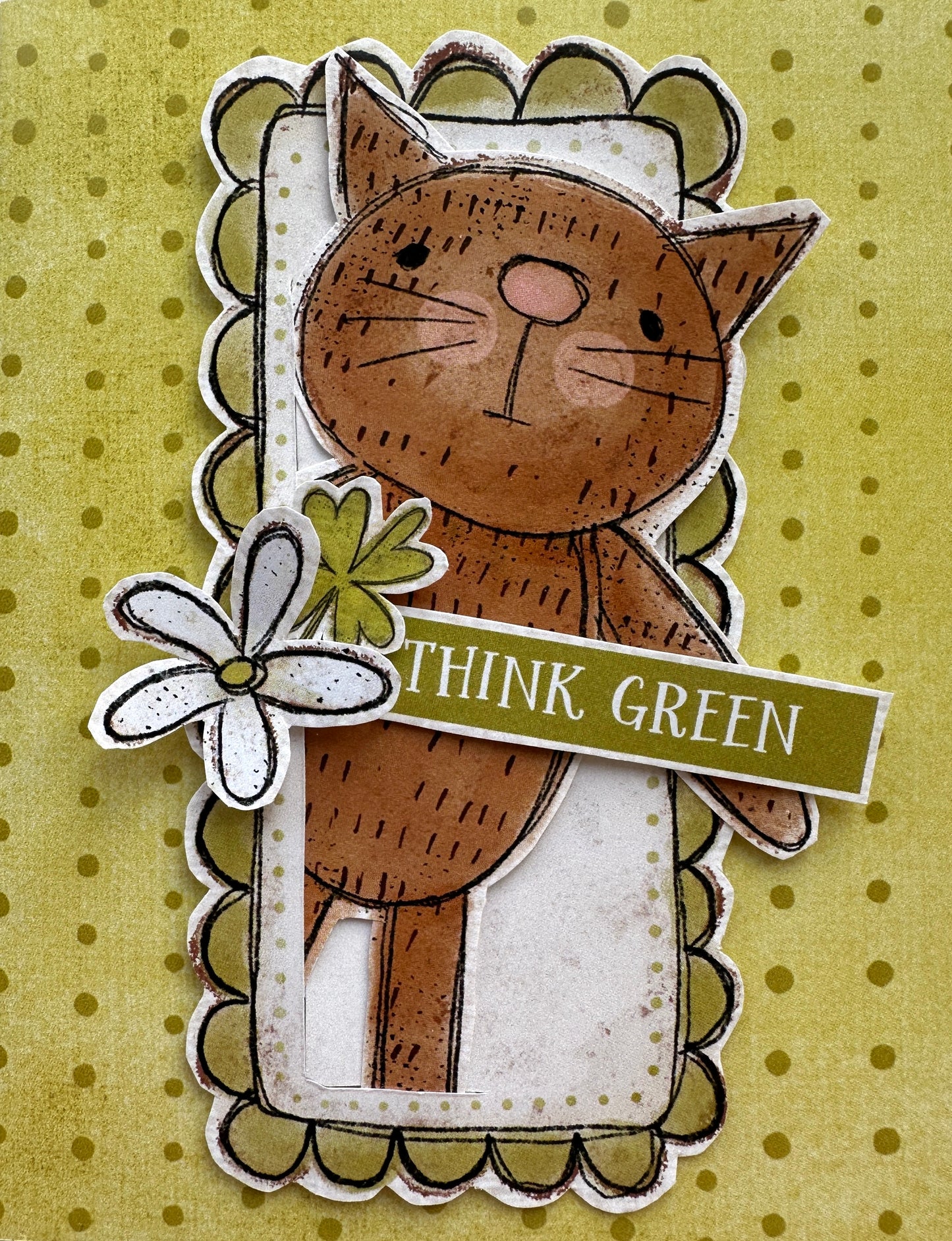 CCO 775 Card Cut Out # 775 St Patrick's Day Sentiments