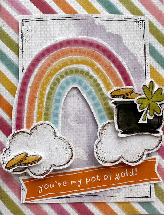 CCO 781 Card Cut Out # 781 Pot o' Gold