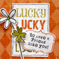 CCO 779 Card Cut Out # 779 Shamrock Flower