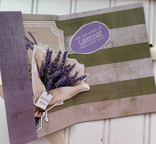 CCO 818 Card Cut Out # 818 Lavendar