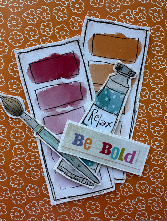 CCO 894 Card Cut Out # 894 Red Wagon Paint Swatches