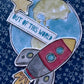 CCO 882 Card Cut Out # 882 Rocket Ship