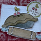 CCO 890 Card Cut Out # 890 Pink & Sea Foam Mixer