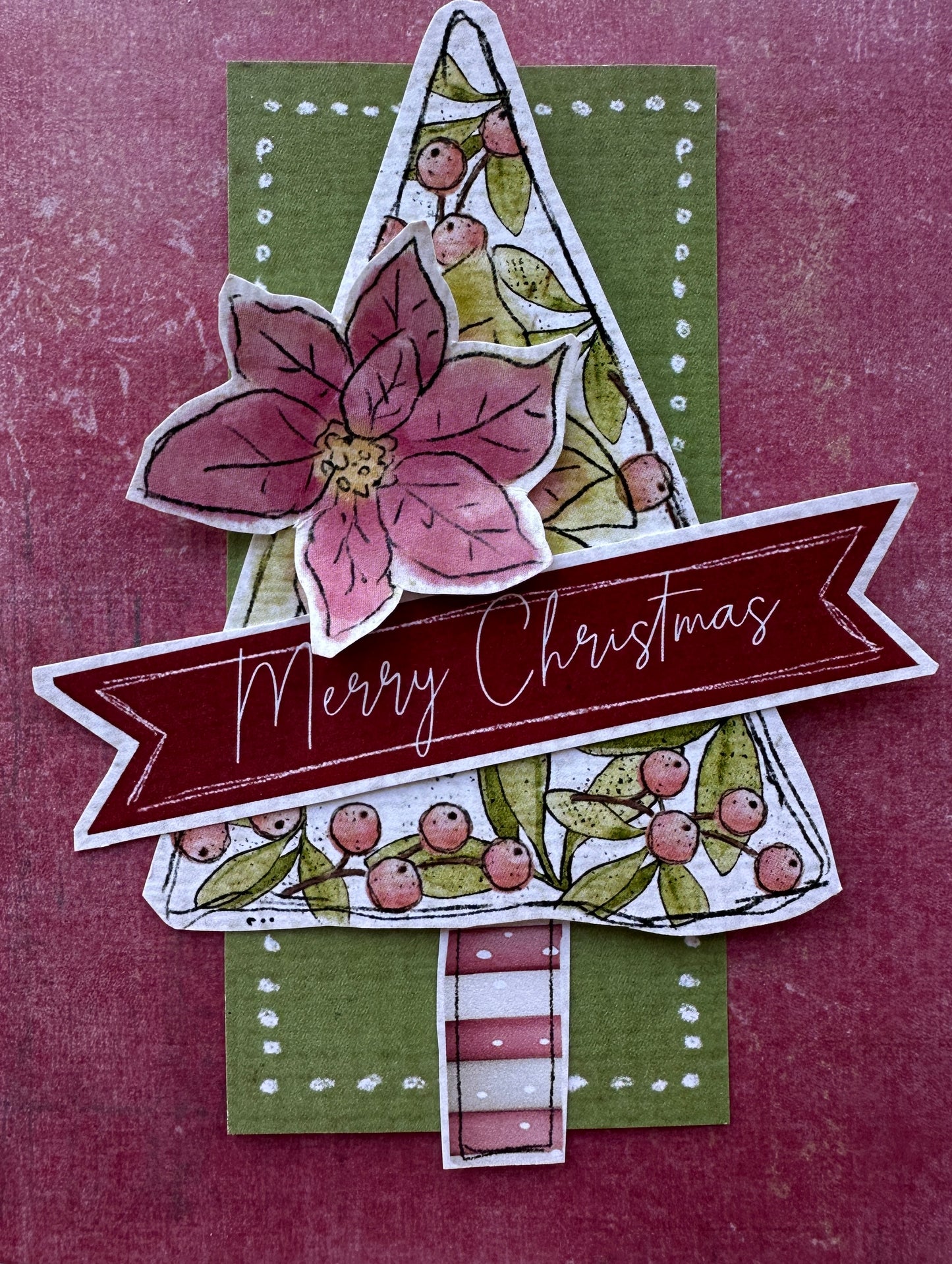 CCO 879 Card Cut Out # 879 Watercolor Leaves