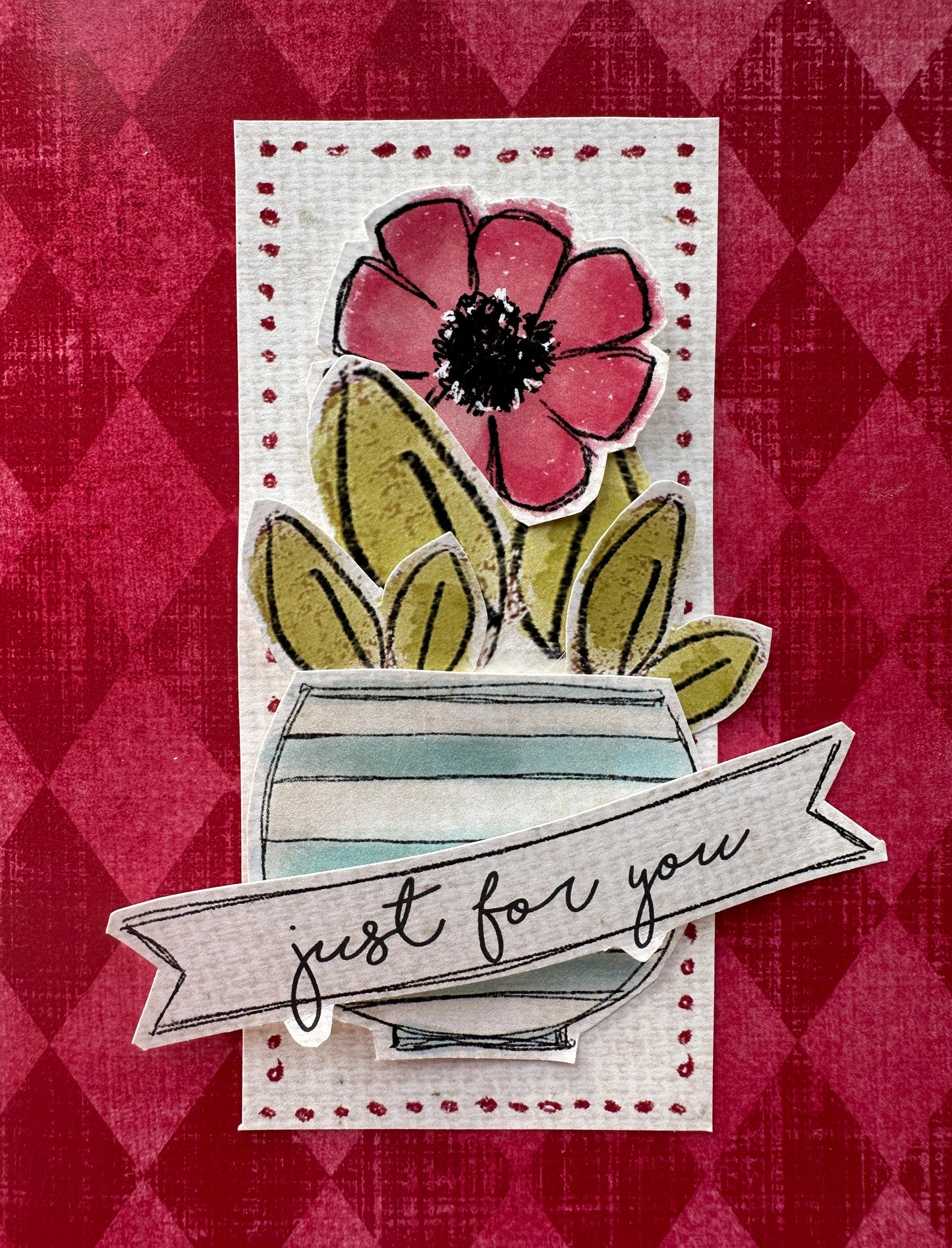 CCO 853 Card Cut Out # 853 Poppies