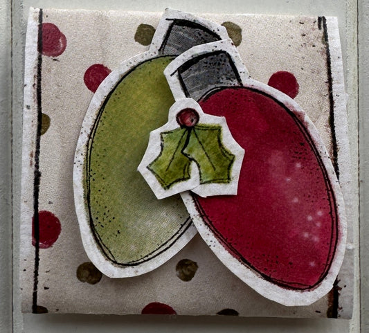 Tiny Tuckable Tags - Christmas Workshop