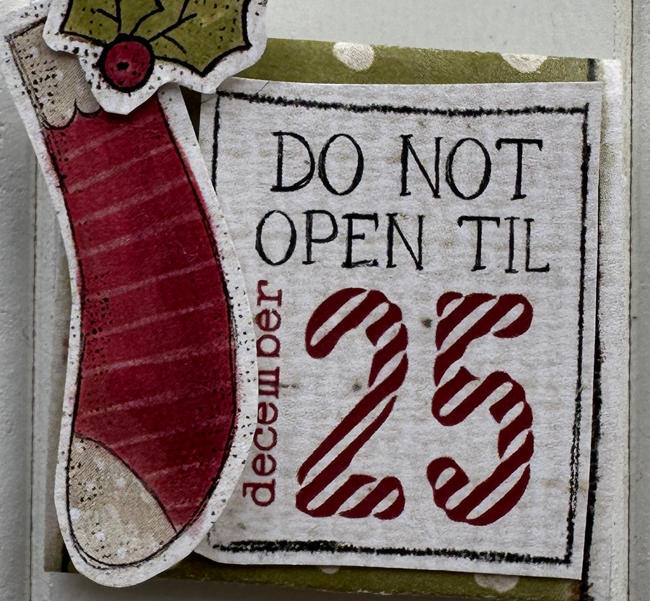 Tiny Tuckable Tags - Christmas Workshop
