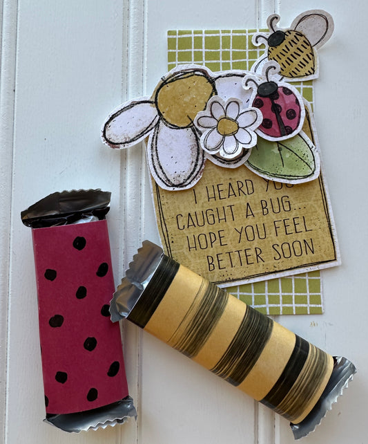 Caught a Bug Handmade Card Idea