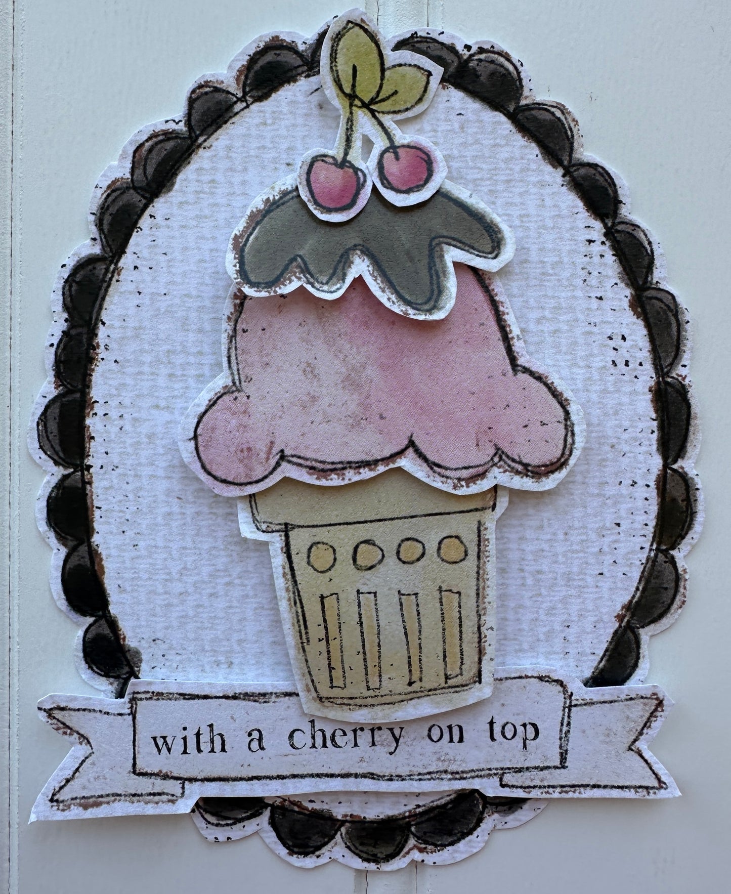 With a Cherry on Top Handmade Tag/Card Idea 2