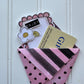 Pink Lady Bug Gift Card Holder