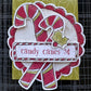 Candy Canes Handmade Card Idea