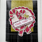 CCO 990 Card Cut Out 990 Christmas Holly & Star Accents
