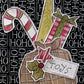 HO Ho Ho Blackbird Cardstock  37-106