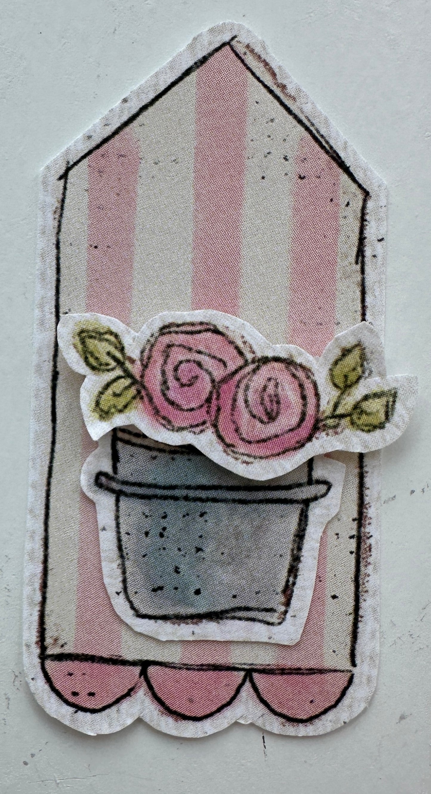 CCO 1034 Card Cut Out 1034 Rosie Snowman