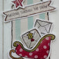 CCO 1027 Card Cut Out 1027 Sea Foam Scalloped Tag
