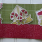 Inch Worm Messy Plaid Red Wagon Flourish Double Sided Cardstock  29-105