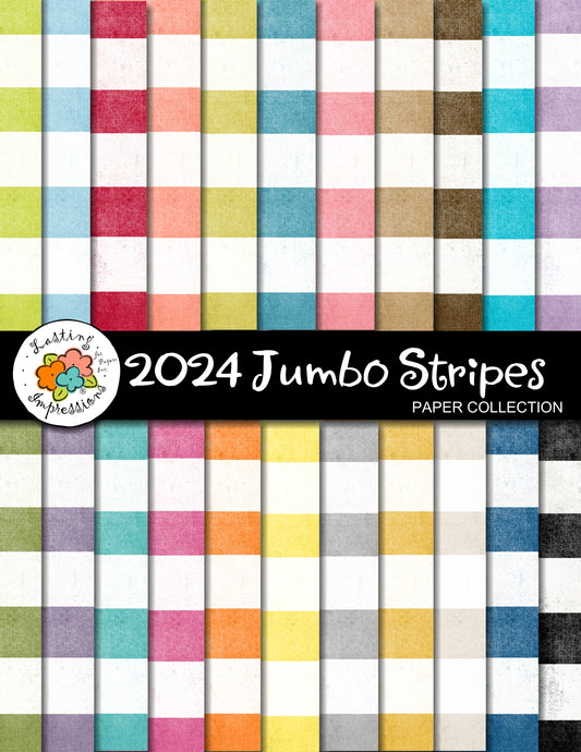 Jumbo Stripes Paper Collection