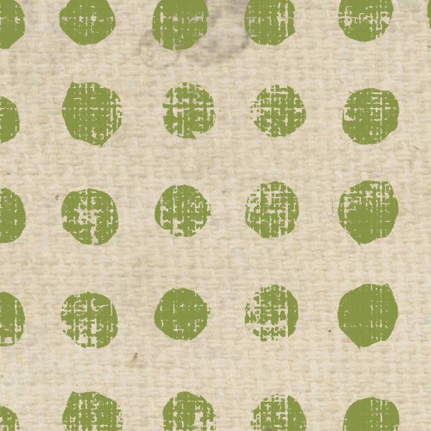 Inch Worm Tea Stained Stacked Dots Cardstock