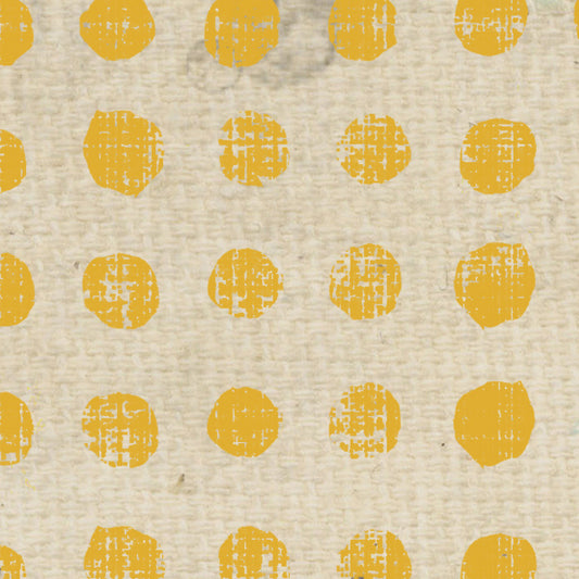 Daylily Tea Stained Stacked Dots Cardstock