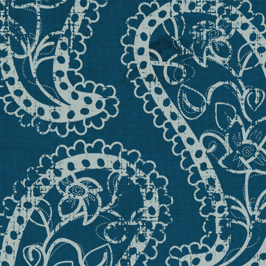 Blueberry Paisley Cardstock