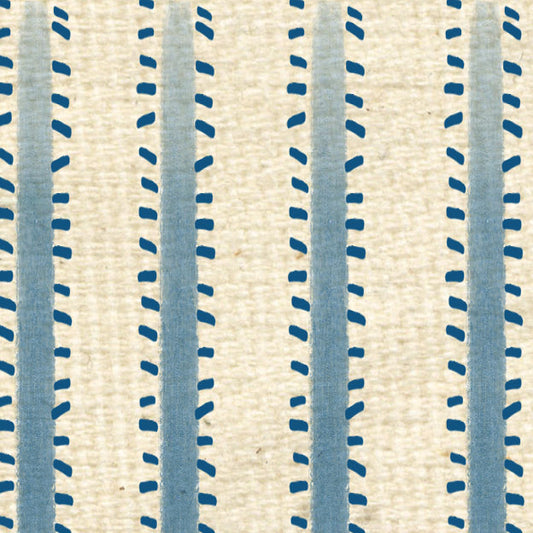 Blueberry Ticking Cardstock