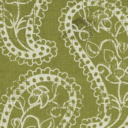 Inch Worm Paisley Cardstock