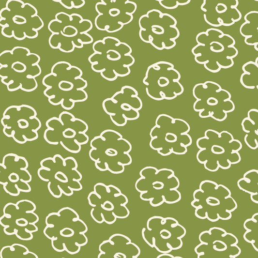 Inch Worm Posies Cardstock