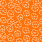 Orange Poppy Posies Cardstock
