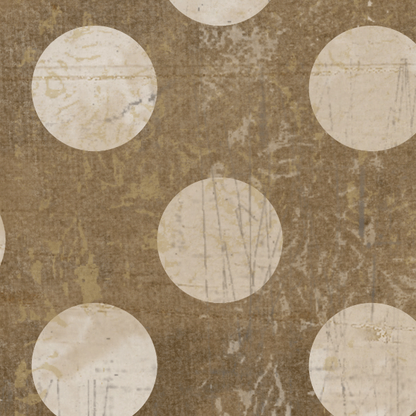 Chocolate Cake Grungy Jumbo Dots Cardstock