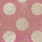Pink Cosmos Grungy Jumbo Dots Cardstock