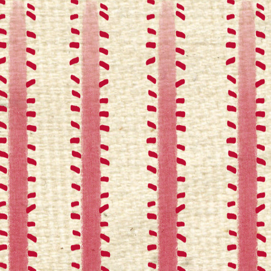 Red Wagon Ticking Cardstock