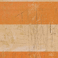 Orange Poppy Grungy Jumbo Stripes Cardstock
