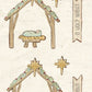 CCO 1019 Card Cut Out 1019 Nativity Scene