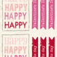 CCO 767 Card Cut Out # 767 Happy Happy Happy