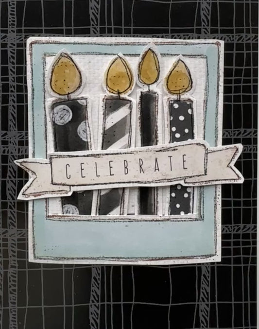 Celebrate Handmade Card idea