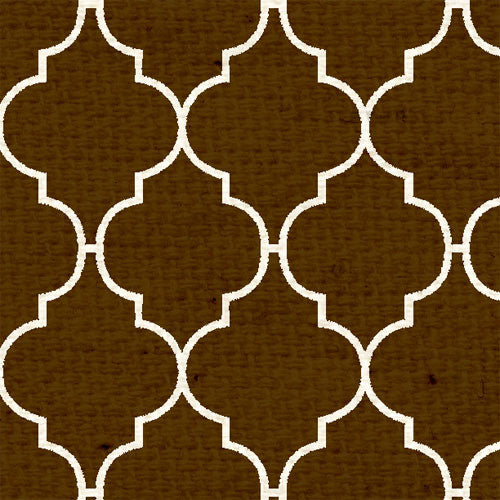 CHCQF8  Chocolate Cake Quatrefoil 8 1/2 x 11