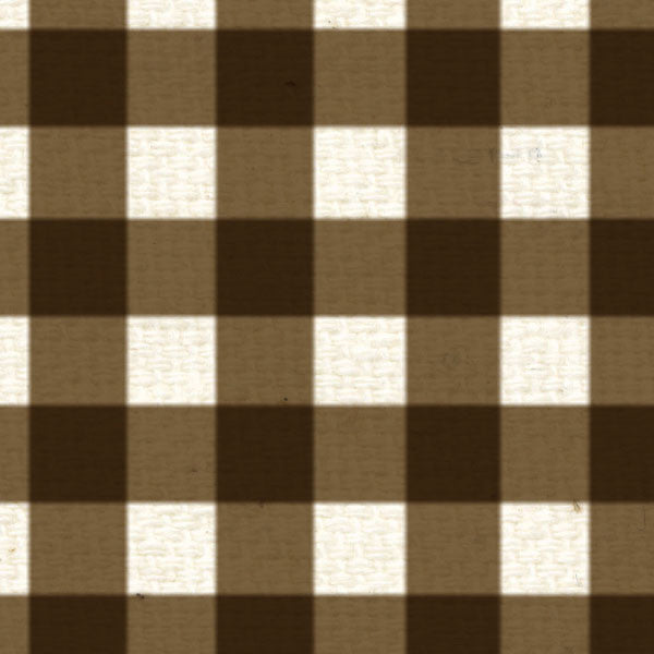 CHCG8  Chocolate Cake Gingham 8 1/2 x 11