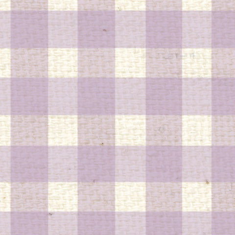 *VLG8 - Vintage Lilac Gingham Paper  8 1/2 x 11