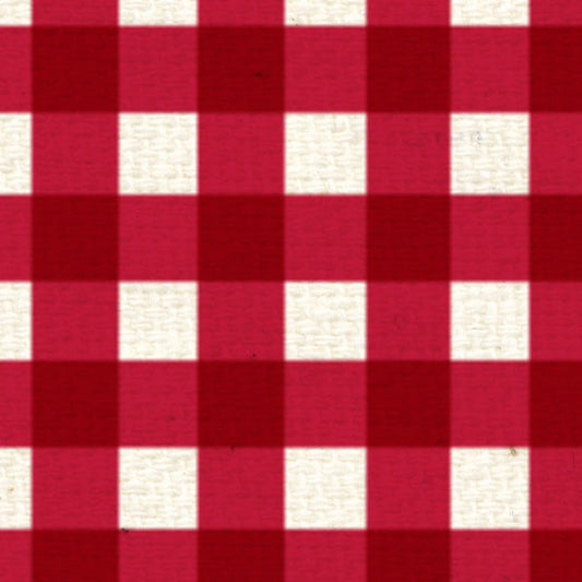RWG8  Red Wagon Gingham 8 1/2 x 11