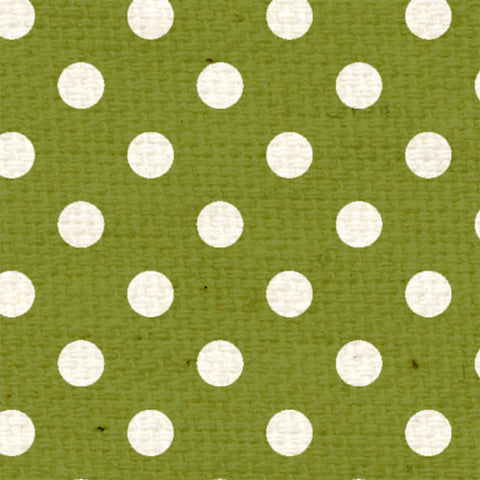*IWGPD8  Inch Worm Green Polka Dots 8 1/2 x 11