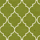 IWGQF8  Inch Worm Green Quatrefoil 8 1/2 x 11