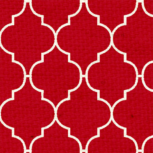 RWQF8  Red Wagon Quatrefoil 8 1/2 x 11