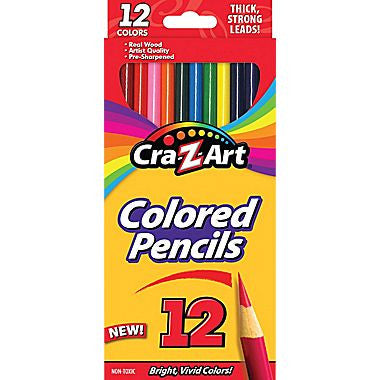 12 Count Colored Pencils