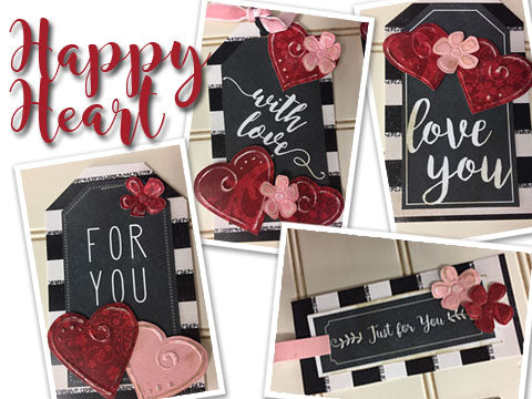 Happy Heart Tag Kit